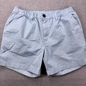 Chubbies Original Shorts Mens M 5.5" Inseam Sky Out Light Blue Chino Preppy